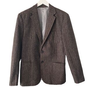 Brooklyn Tailors Men's Blazer Cotton/Linen Tailored size 03 EUC